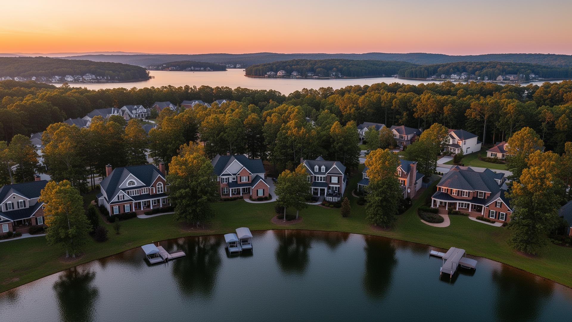 Lake Ridge Luxury Homes Fort Mill SC | Lake Wylie Views